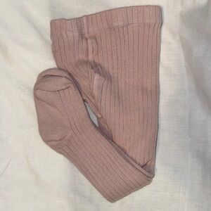 Blush Pink Cotton Tights 🫐